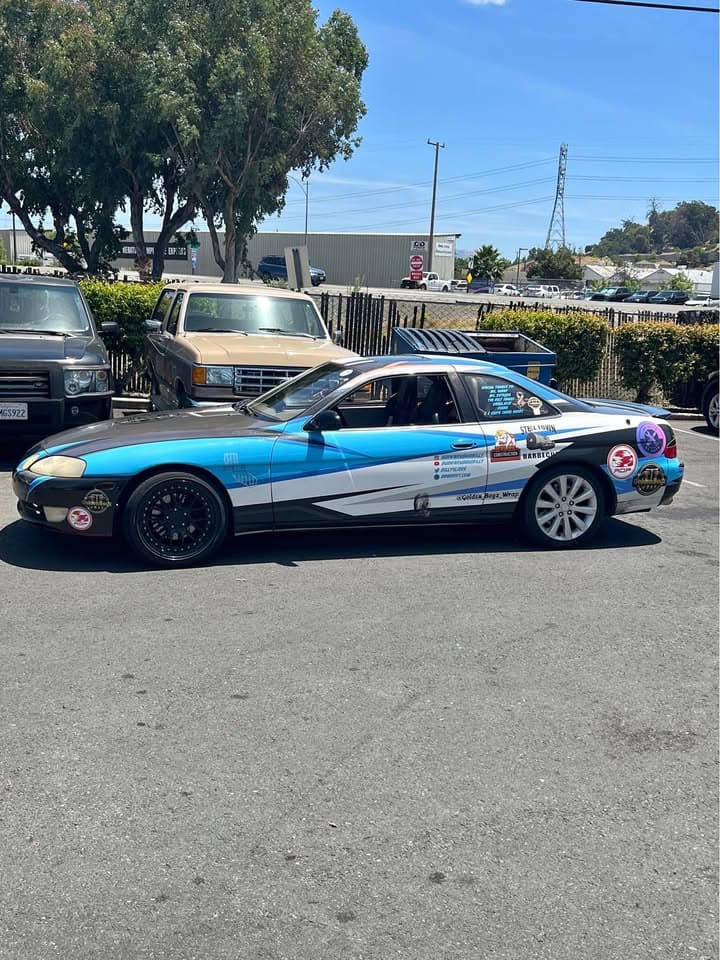 1992 Lexus SC400 drift car, CD009 swap