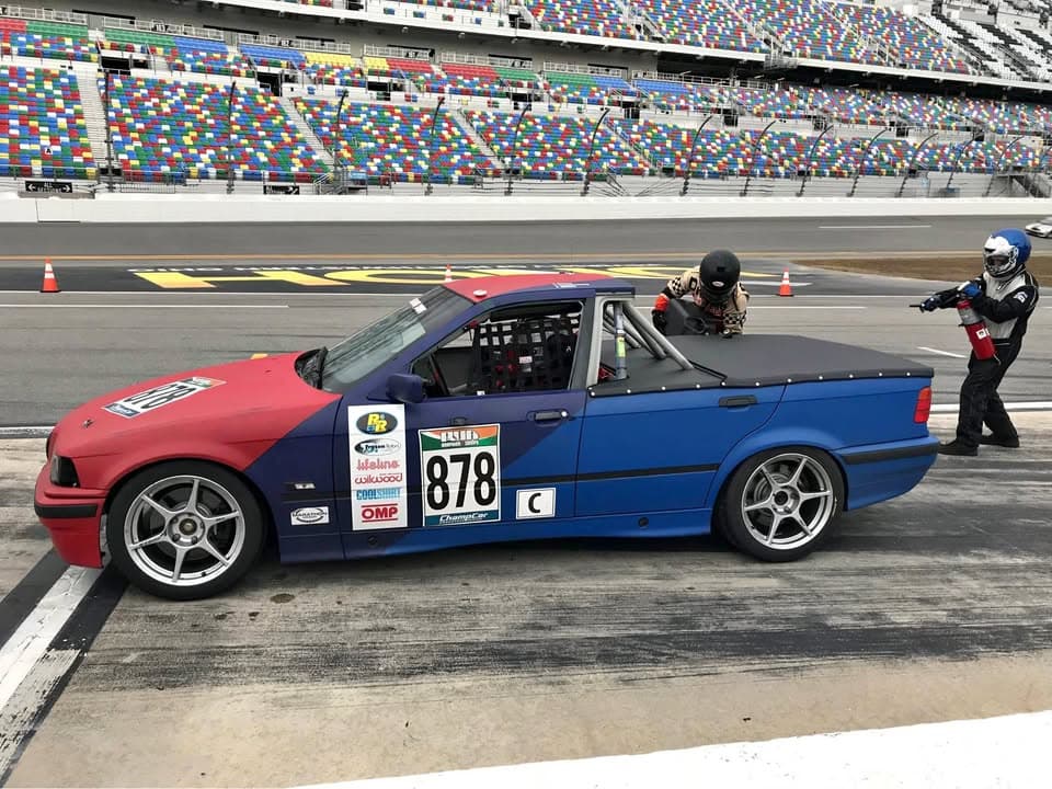 1995 BMW 325i E36 ChampCar endurance car, lots of spares