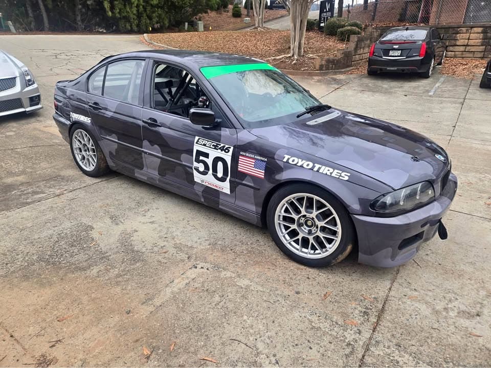 2001 BMW 330i Spec E46, NASA, 2 races on engine